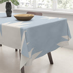Geometric Southwestern Minimalism - Soft Sky Blue Tablecloth Gallery Image 3