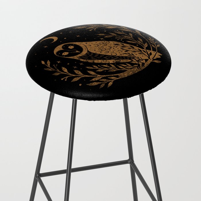 Owl Moon - Gold Stool Gallery Image 2