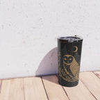 Owl Moon - Gold Travel Mug Gallery Image 4
