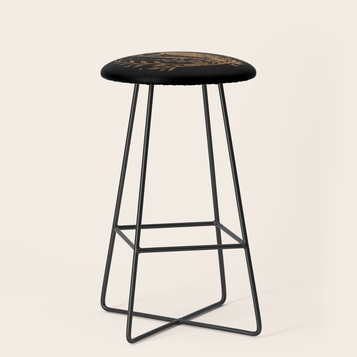 Owl Moon - Gold Stool Gallery Image 1