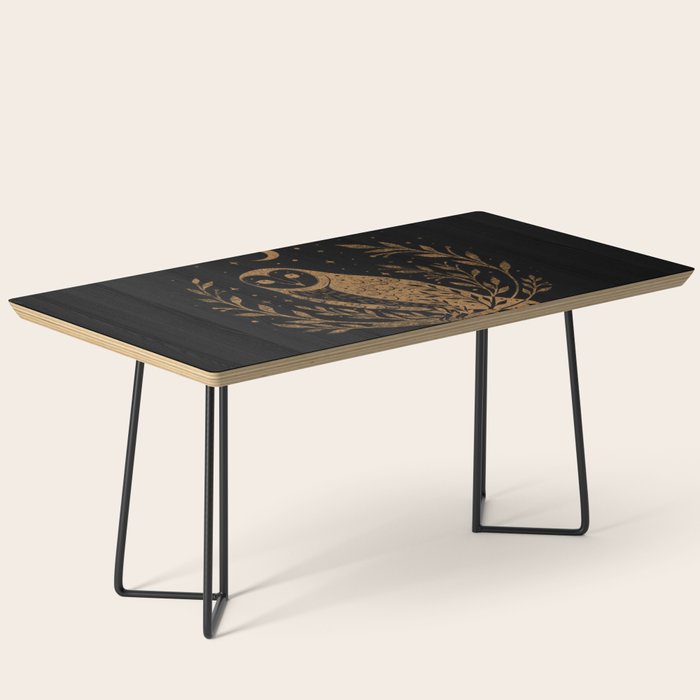 Owl Moon - Gold Coffee Table Gallery Image 1