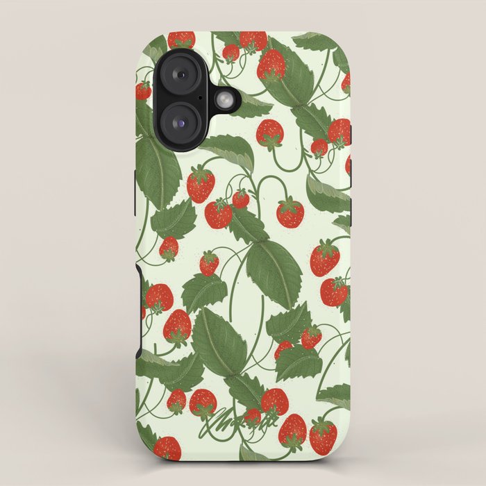 Strawberry Fields iPhone Case Gallery Image 1