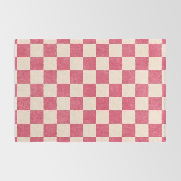 CHECKER - 001 - Dragonfruit Rug Gallery Image 2