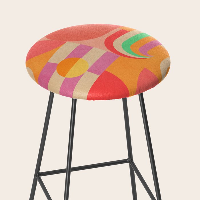 Geometric Shapes 185 Stool Gallery Image 2