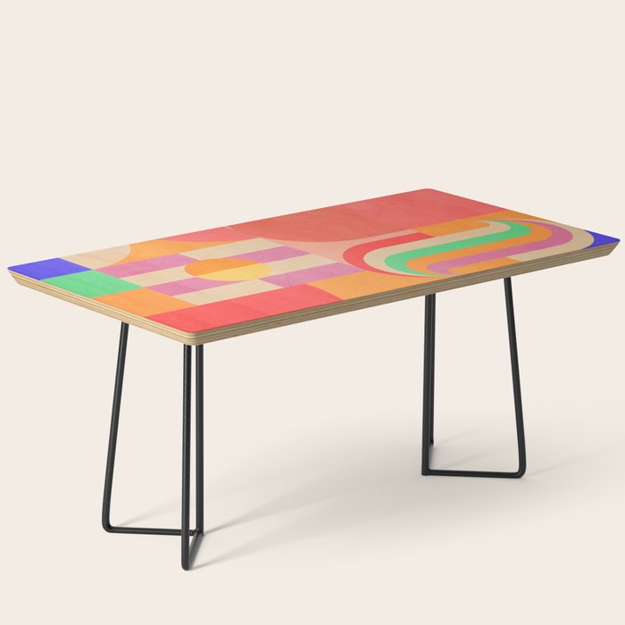 Geometric Shapes 185 Coffee Table Gallery Image 1
