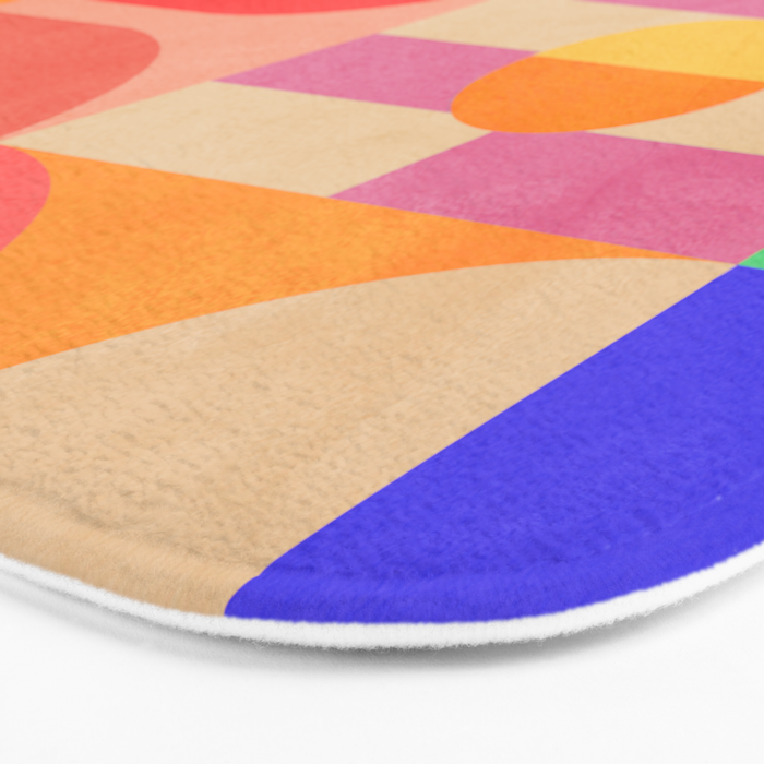 Geometric Shapes 185 Bath Mat Gallery Image 3