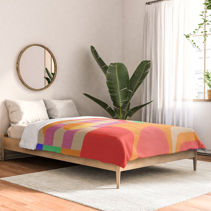 Geometric Shapes 185 Comforter Gallery Image 2