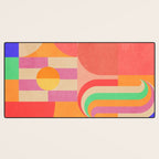 Geometric Shapes 185 Desk Mat Gallery Image 3