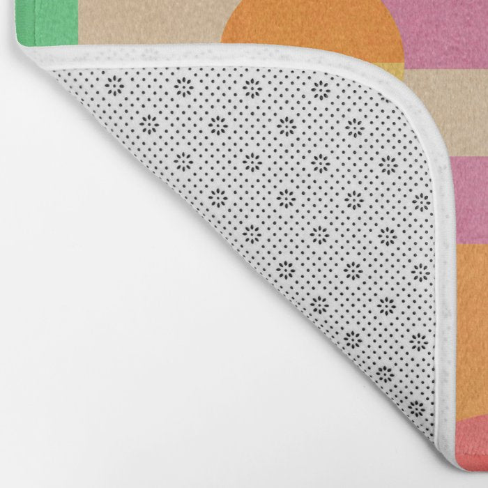 Geometric Shapes 185 Bath Mat Gallery Image 2