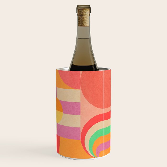 Geometric Shapes 185 Wine Chiller Gallery Image 1