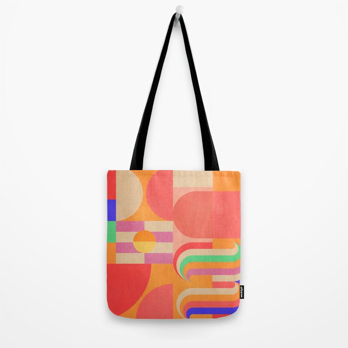 Geometric Shapes 185 Tote Bag Gallery Image 2