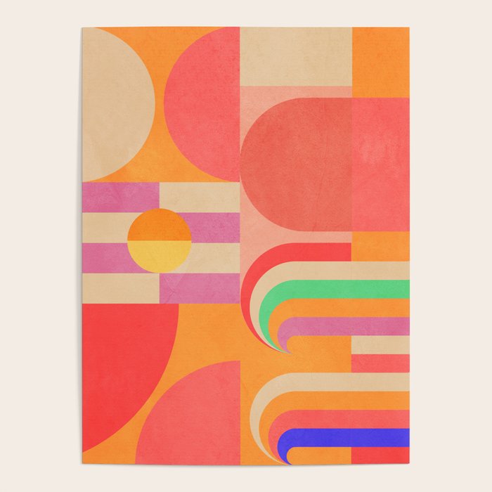 Geometric Shapes 185 Poster Gallery Image 4