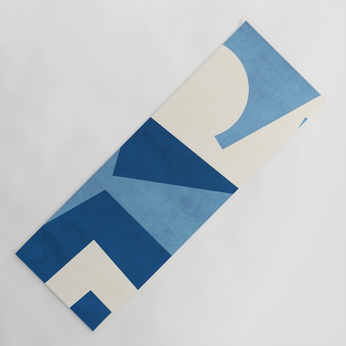 Modern Abstract Art 25 Yoga Mat Gallery Image 1