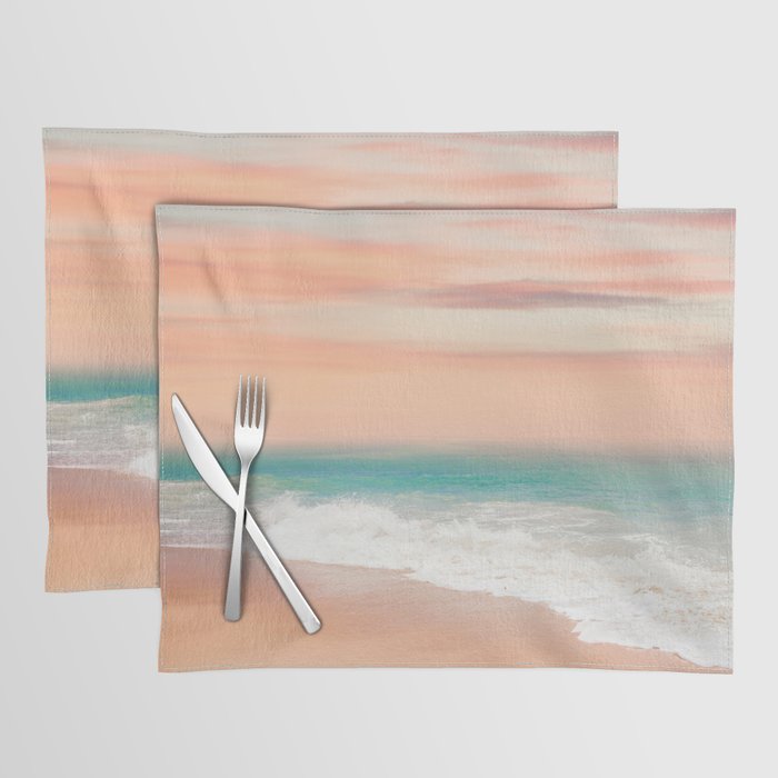 Boho, Beach Sunset Placemat Gallery Image 1