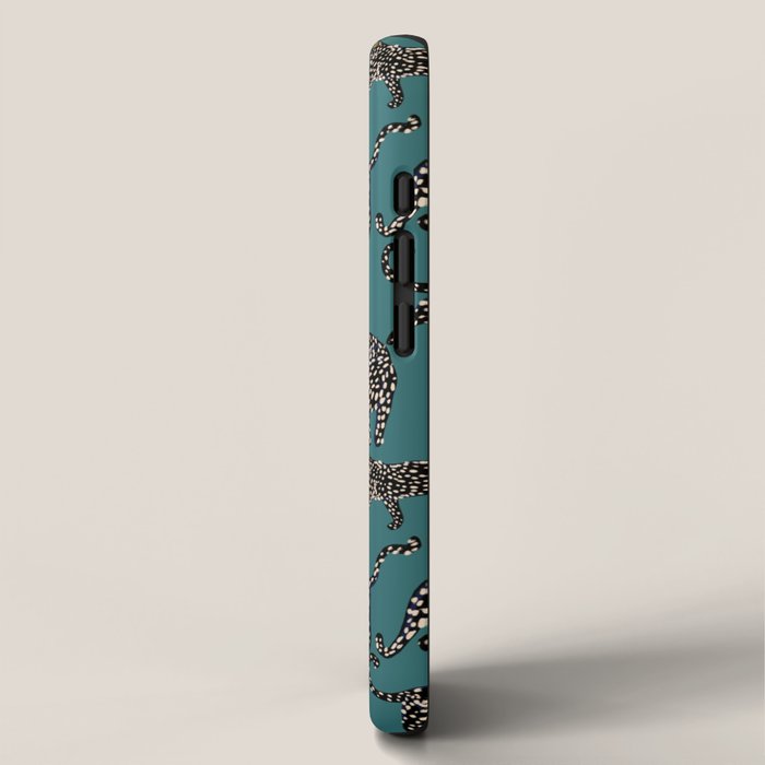 Elegant black leopards  iPhone Case Gallery Image 2