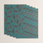 Elegant black leopards  Wrapping Paper Gallery Image 3