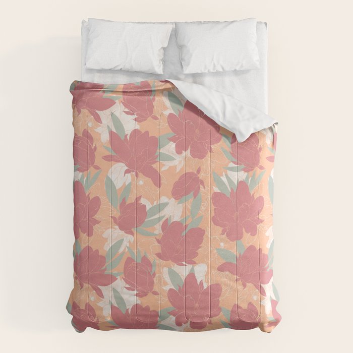 Big floral blossoms PF3 Comforter Gallery Image 6