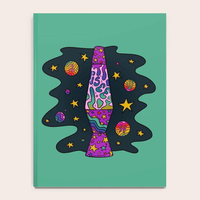 Pisces Lava Lamp Notebook Gallery Image 4