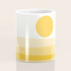 Abstract Landscape 09 Yellow Coffee Mug Gallery Image 4