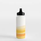 Abstract Landscape 09 Yellow Water Bottle Gallery Image 3