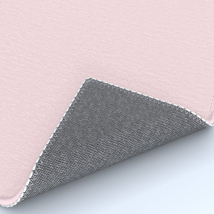 Modern blush pink solid color background design Rug Gallery Image 4