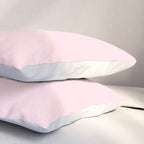 Modern blush pink solid color background design Pillow Sham Gallery Image 3