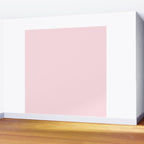 Modern blush pink solid color background design Wall Mural Gallery Image 2