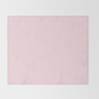 Modern blush pink solid color background design Throw Blanket Gallery Image 2