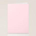 Modern blush pink solid color background design Stationery Card Gallery Image 2