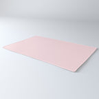 Modern blush pink solid color background design Rug Gallery Image 3