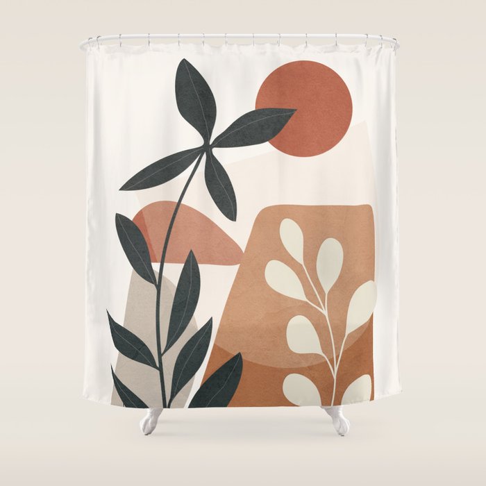 Branches Design 04 Shower Curtain Gallery Image 1