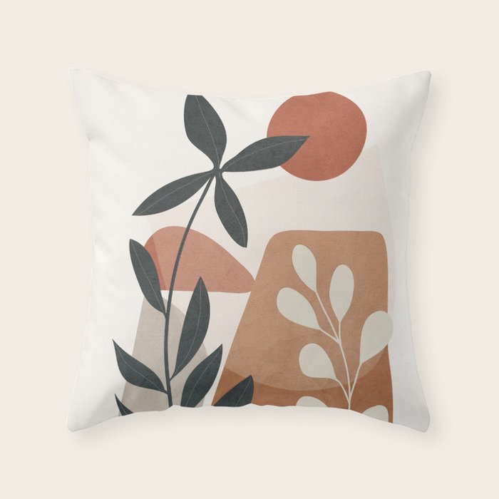 Branches Design 04 Throw Pillow Gallery Image 6