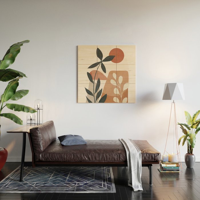 Branches Design 04 Wood Wall Art Gallery Image 2