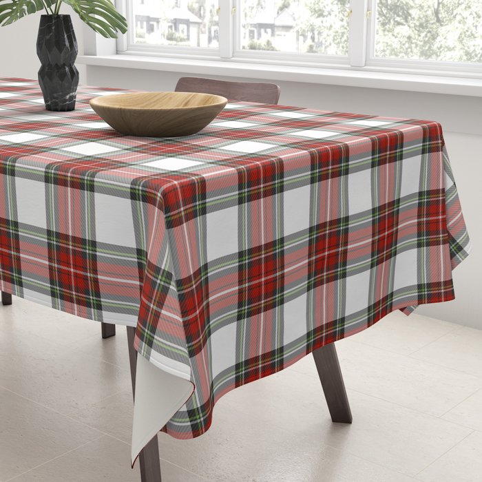 Christmas Tartan Plaid Tablecloth Gallery Image 3