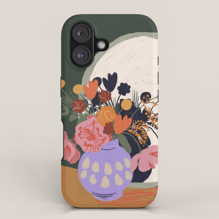 Flowers in the mirror iPhone Case Gallery Image 1