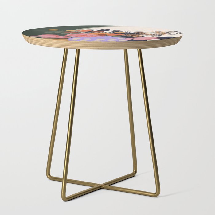 Flowers in the mirror Side Table Gallery Image 1