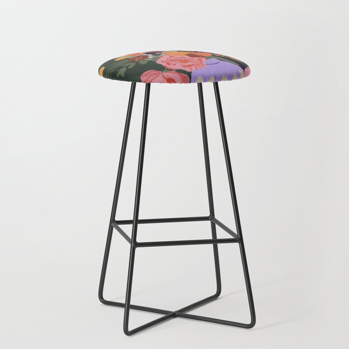 Flowers in the mirror Stool Gallery Image 1