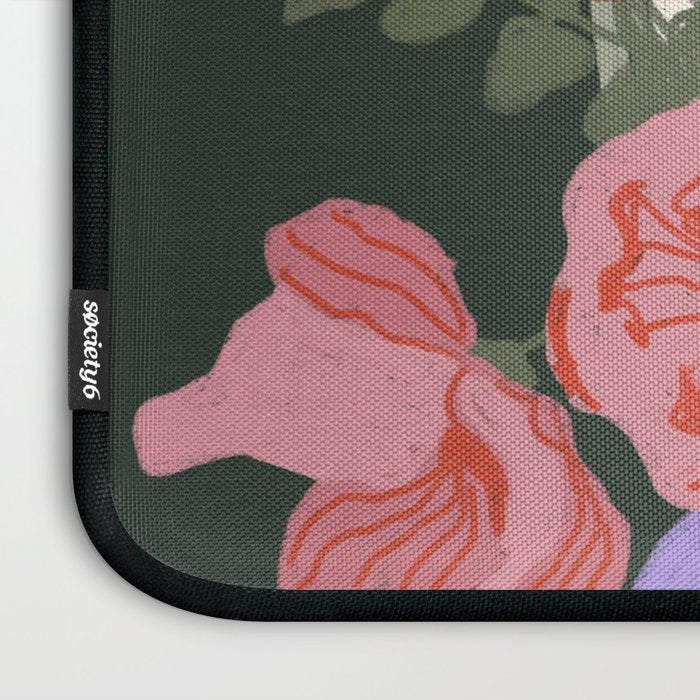 Flowers in the mirror Laptop Sleeve Gallery Image 3