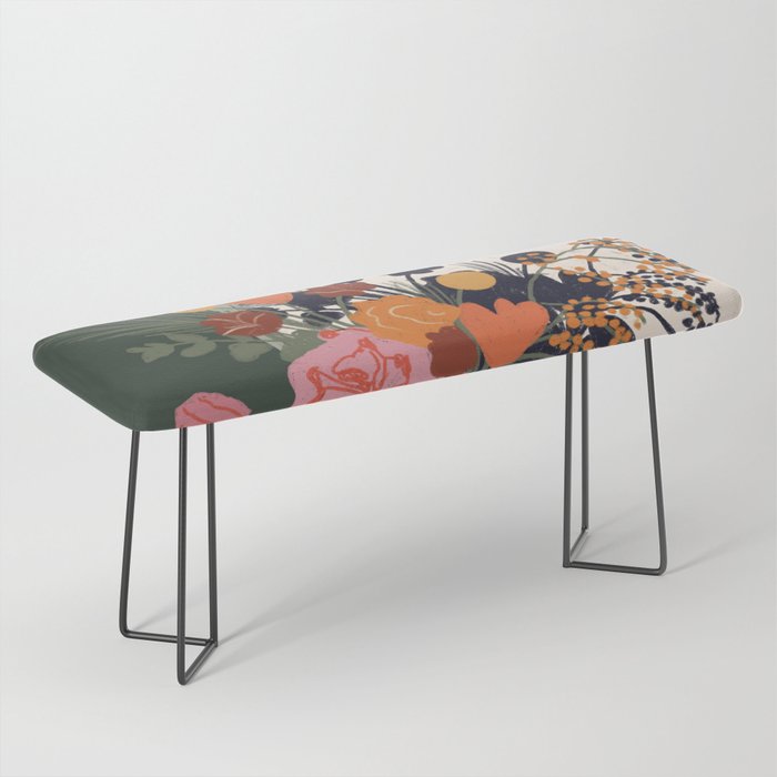 Flowers in the mirror Bench Gallery Image 1
