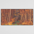 Autumn walk Desk Mat Gallery Image 3