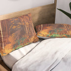 Autumn walk Pillow Sham Gallery Image 2