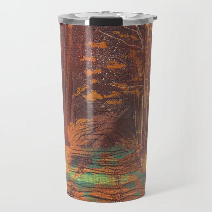 Autumn walk Travel Mug Gallery Image 1
