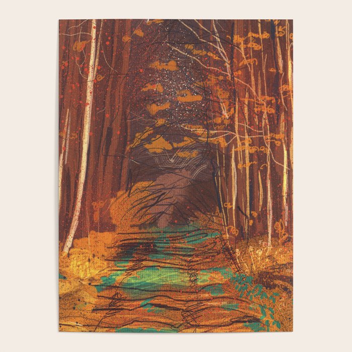 Autumn walk Poster Gallery Image 1