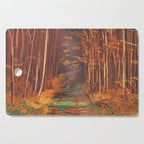 Autumn walk Cutting Board Gallery Image 1