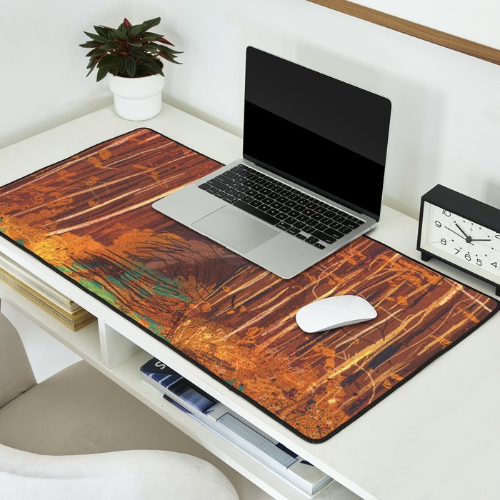 Autumn walk Desk Mat Gallery Image 2