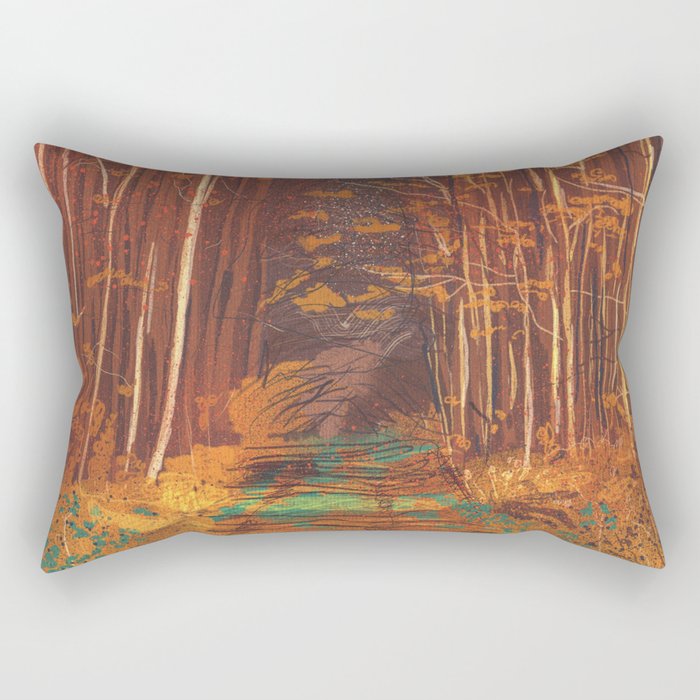 Autumn walk Rectangular Pillow Gallery Image 2