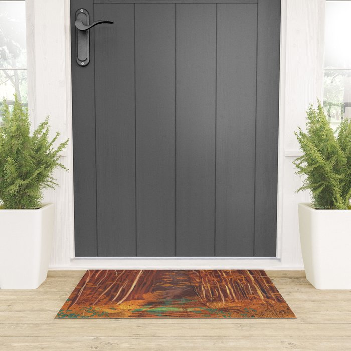 Autumn walk Welcome Mat Gallery Image 3