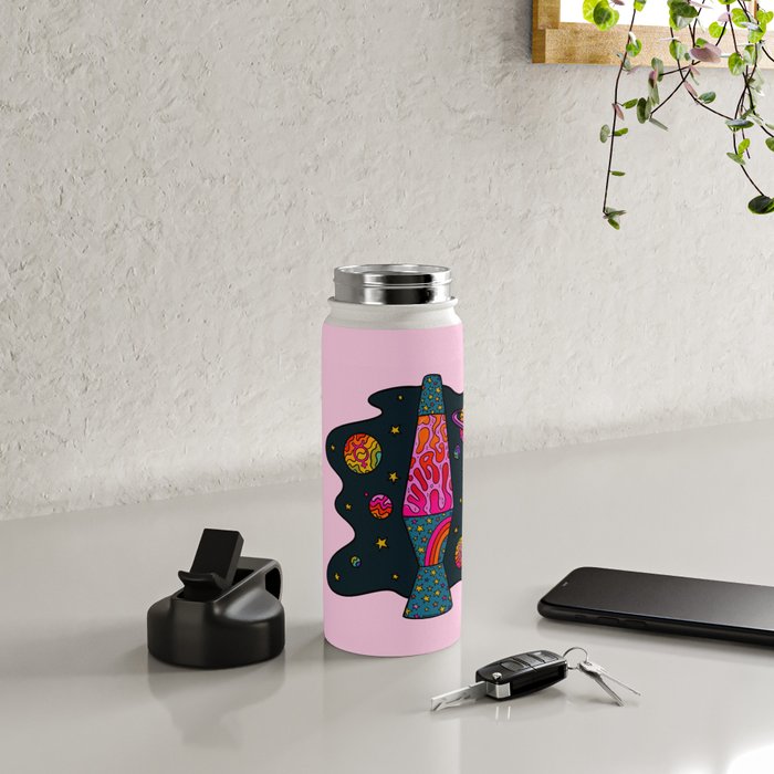 Virgo Lava Lamp Water Bottle Gallery Image 4