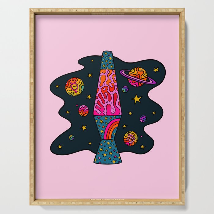 Virgo Lava Lamp Serving Tray Gallery Image 1