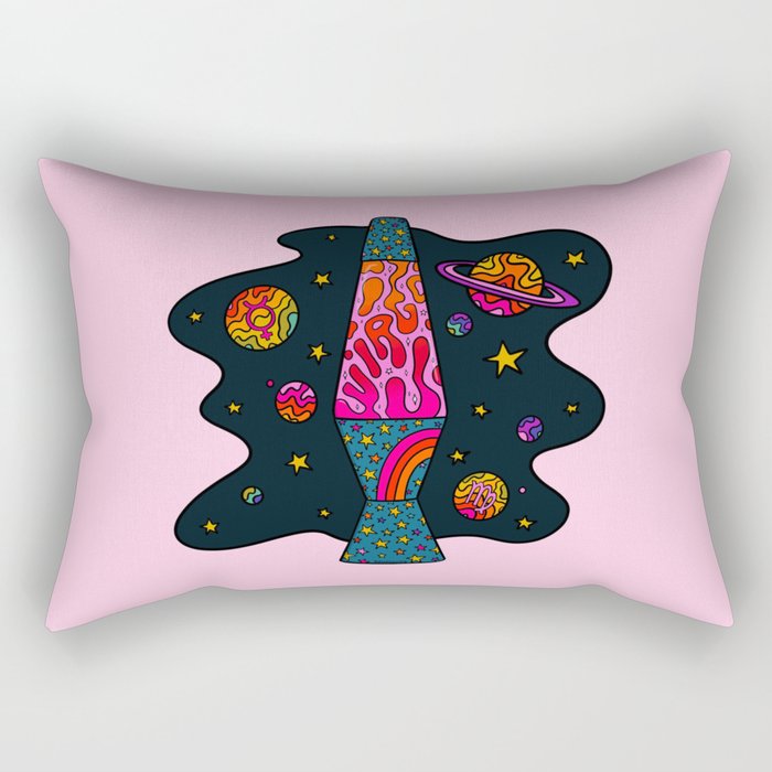 Virgo Lava Lamp Rectangular Pillow Gallery Image 2